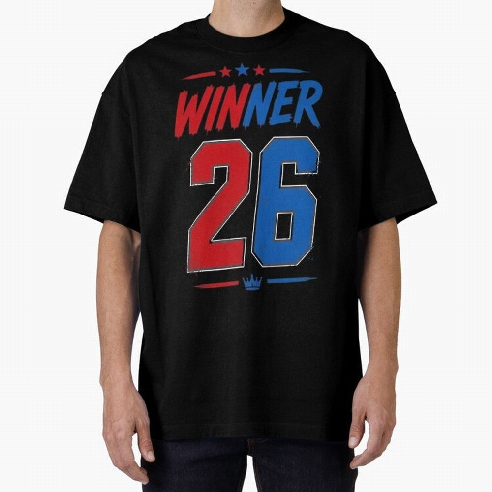 Copy of Dream Champions 2026 Football Streetwear Design | Trophy Graphic Tee Oversized T-Shirt Step into the FIFA World Cup 2026 Group Stage Journey through Haaland Highlights, Netherlands Pride, Worldwide Fan Energy, Dramatic Goals, Stadium Lights