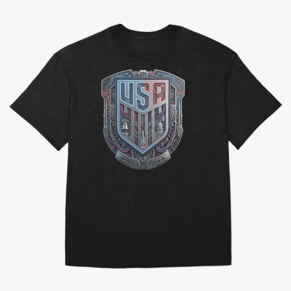 United States Great Seal - American Pride Oversized T-Shirt Spotlight FIFA World Cup 2026 Made for Neymar, Brazil, Portugal and Argentina Energy, Goal Celebration Energy, Supporter Heritage, Football Icons and Worldwide Tournament Joy; Ideal for