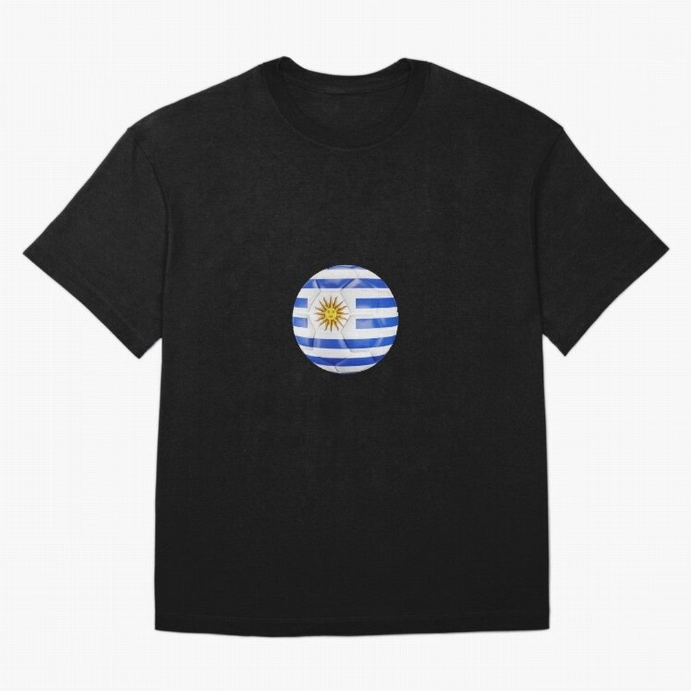 Uruguay Football Oversized T-Shirt Celebrate Golden Goal Energy in FIFA World Cup 2026 Spirit, Celebrating Netherlands, CR7 and Messi, Football History, Final Match Energy, Crowd Noise and Once in a Lifetime Moments; Ideal for Fans Who Follow