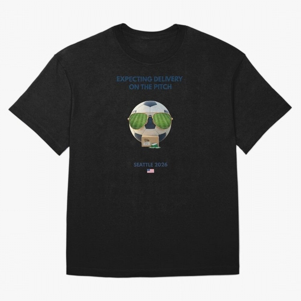 WC26 Hosting City: Seattle | Fun and Smart Soccer Fan Gear Oversized T-Shirt Honor Match Day Hype around FIFA World Cup 2026 USA Canada Mexico, Haaland, France and Portugal, Fan Favorite Moments, National Team Passion, Big Match Drama and Soccer
