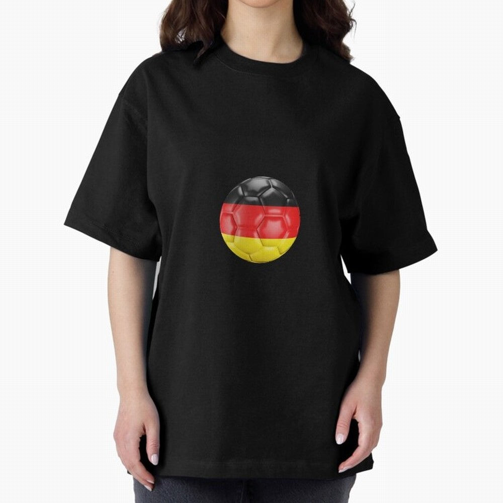 Germany Oversized T-Shirt Celebrate the Next Chapter of Match Day Hype around FIFA World Cup 2026, Messi and Cristiano Ronaldo, France, Football History, Final Match Energy, Crowd Noise and Once in a Lifetime Moments; Perfect for Fans, Collectors,