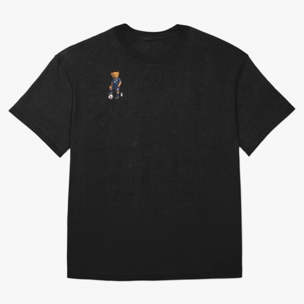 France Soccer Bear World Cup Teddy Bear Oversized T-Shirt Show Match Day Excitement for Match Day Hype around FIFA World Cup 2026 USA Canada Mexico, Messi, CR7 and Mbappe, Netherlands, Fan Favorite Moments, National Team Passion, Big Match Drama