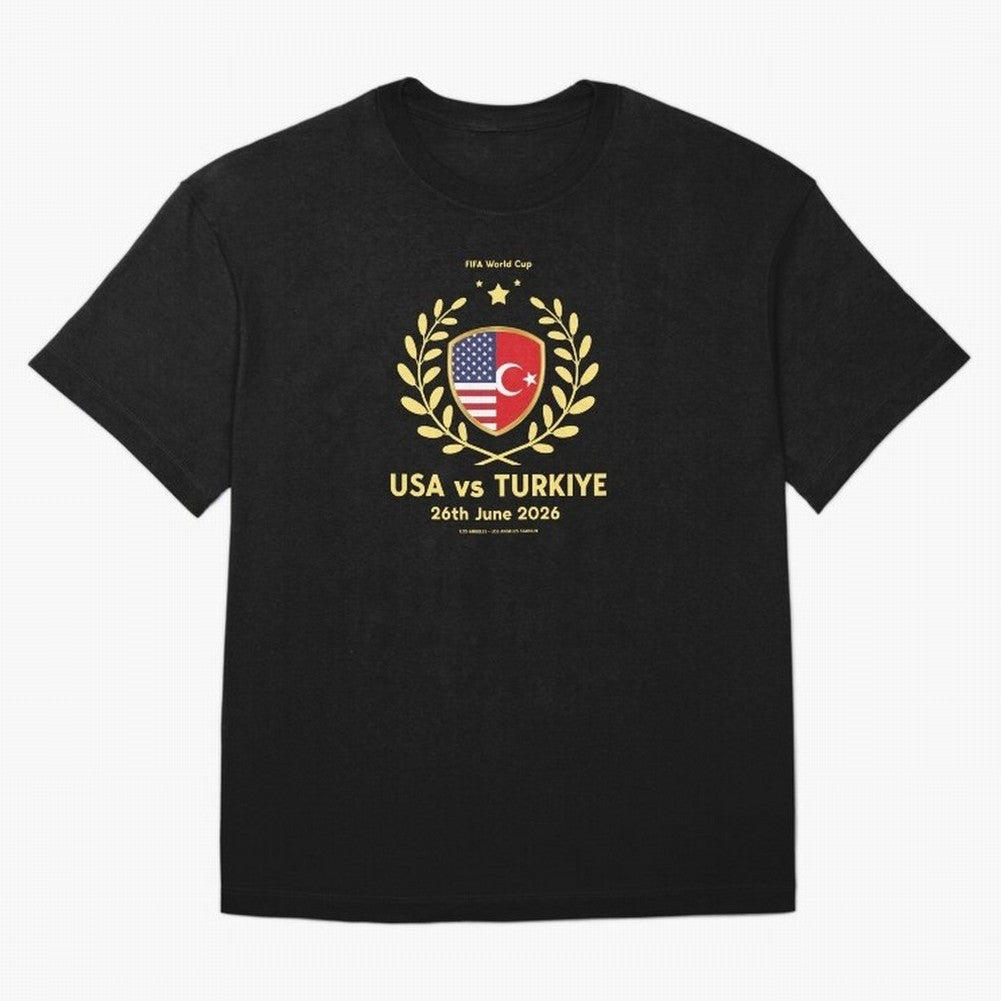 Copy of FIFA World Cup - USA v Turkiye Oversized T-Shirt Make Every Match About Match Day Hype around FIFA World Cup 2026, Messi, CR7 and Mbappe, England, Stadium Memories, Football Loyalty, International Chants and Championship Tradition; Made for