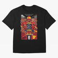 Spain 2026 ¨C La Furia Roja World Cup Poster Oversized T-Shirt Stand Out with Spirit from FIFA World Cup 2026 USA Canada Mexico Spirit, Inspired by Argentina, Neymar, Championship Spirit, Famous Goals, Roaring Crowds and International Football