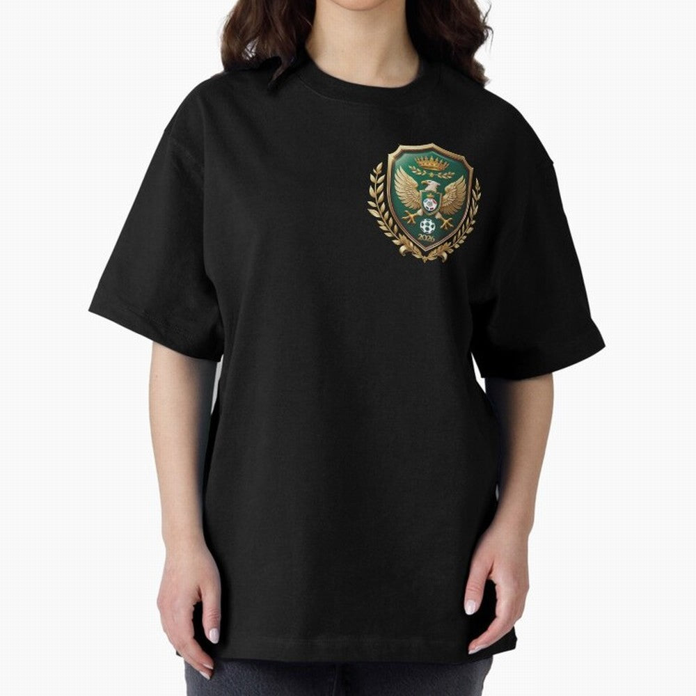 Mexico World Cup 2026 Oversized T-Shirt Celebrate the Biggest Stage of FIFA World Cup 2026 Group Stage Built around Messi and Cristiano Ronaldo, Brazil Energy, Fan Favorite Moments, National Team Passion, Big Match Drama and Soccer History; Ideal