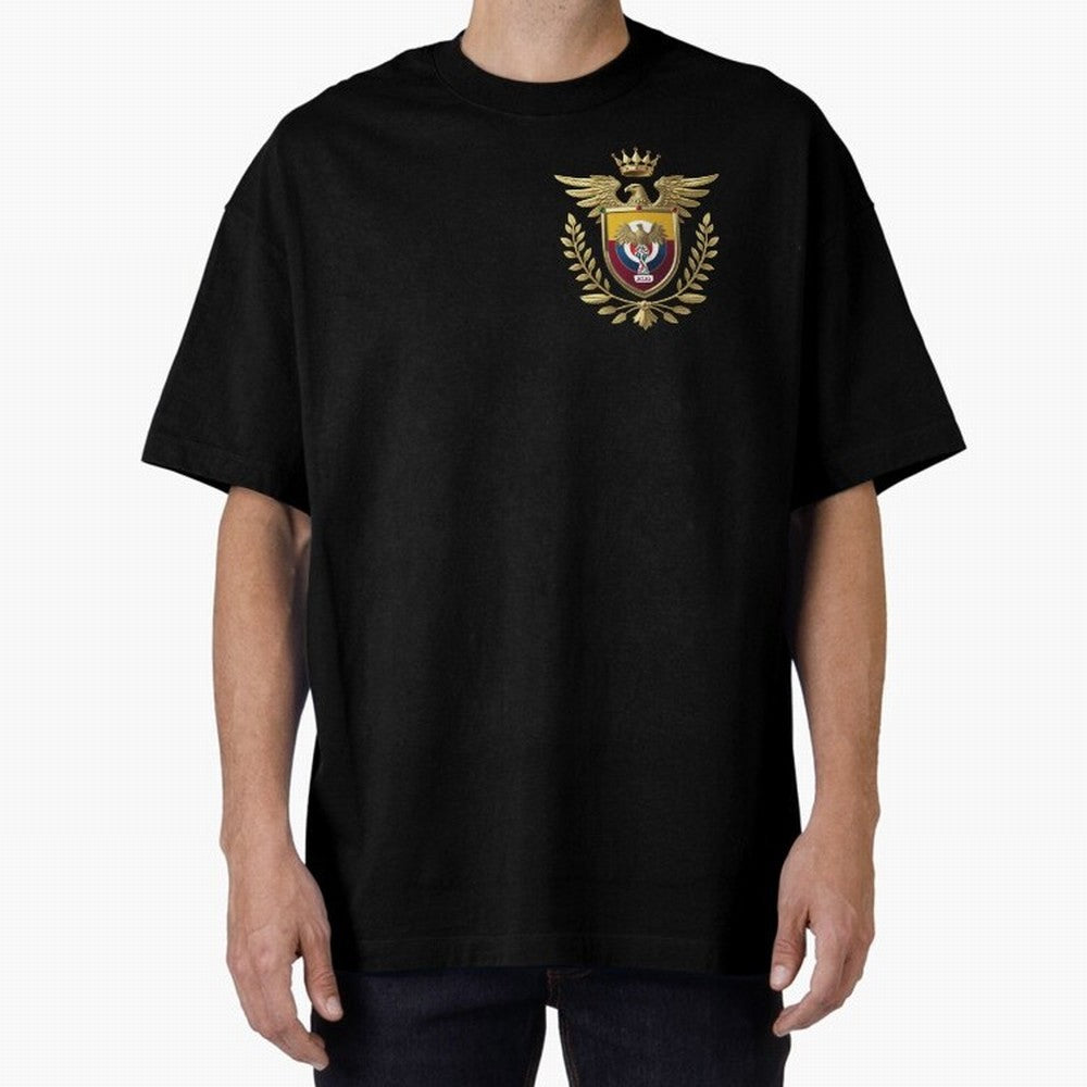 Colombia World Cup 2026 Oversized T-Shirt Celebrate Fan Favorites in FIFA World Cup 2026 for Fans of Messi, CR7 and Mbappe and Spain, Bringing Championship Spirit, Famous Goals, Roaring Crowds and International Football Unity; Built for Supporters