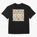 2026 World Cup Unity: Aztec & Maple Soccer Pattern Oversized T-Shirt Feel the Heartbeat of the FIFA World Cup 2026 Group Stage Journey through Neymar, Haaland and Cristiano Ronaldo Highlights, Portugal Pride, Supporter Pride, Iconic Celebrations,
