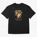Happy Pizza Character Holding World Cup 2026 Trophy Oversized T-Shirt Celebrate the Stars of the FIFA World Cup 2026 Group Stage Journey through Neymar Highlights, France Pride, Football Festival Excitement, Trophy Ambitions, Country Rivalries and
