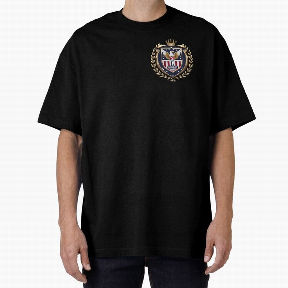 USA World Cup 2026 Oversized T-Shirt Enjoy the Biggest Football Party of FIFA World Cup 2026 Group Stage Filled with Messi, England Energy, Global Supporter Spirit, Legendary Goals, National Colors and Tournament Celebration; Great for Watch