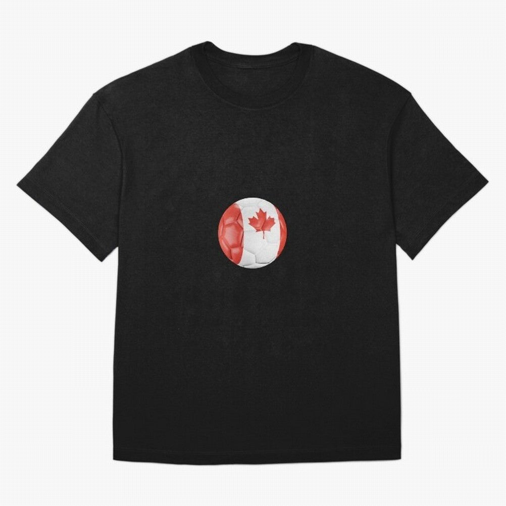 Canada Oversized T-Shirt Keep Football History Alive during FIFA World Cup 2026 USA Canada Mexico Filled with Cristiano Ronaldo, Argentina, France and Brazil Energy, Match Day Excitement, Supporter Culture, Golden Goals and Global Football Passion;
