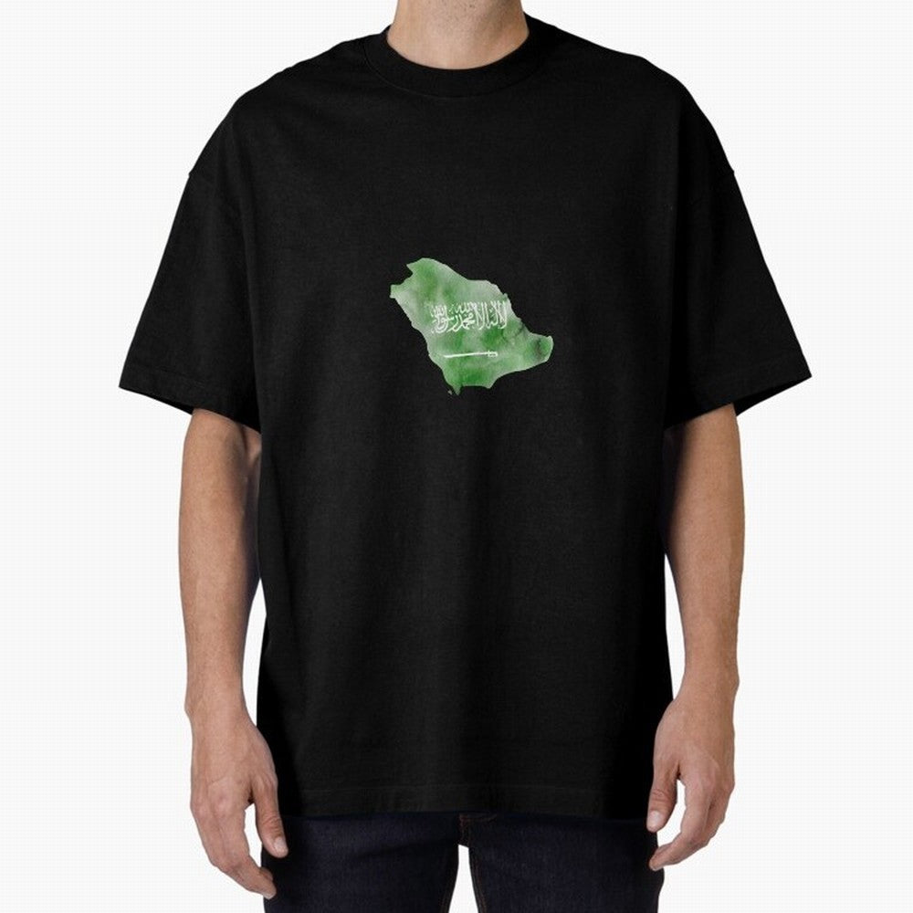 Saudi Arabia Oversized T-Shirt Bring Supporter Culture to Match Day Hype around FIFA World Cup 2026 USA Canada Mexico, CR7 and Messi, France and Portugal, Stadium Chants, National Pride, Trophy Dreams and Unforgettable Football Memories; Built for