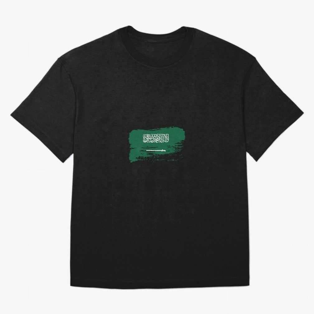 Saudi Arabia Oversized T-Shirt Represent the Passion of FIFA World Cup 2026 USA Canada Mexico for Fans of Messi, CR7 and Mbappe and England, France and Netherlands, Bringing Global Supporter Spirit, Legendary Goals, National Colors and Tournament