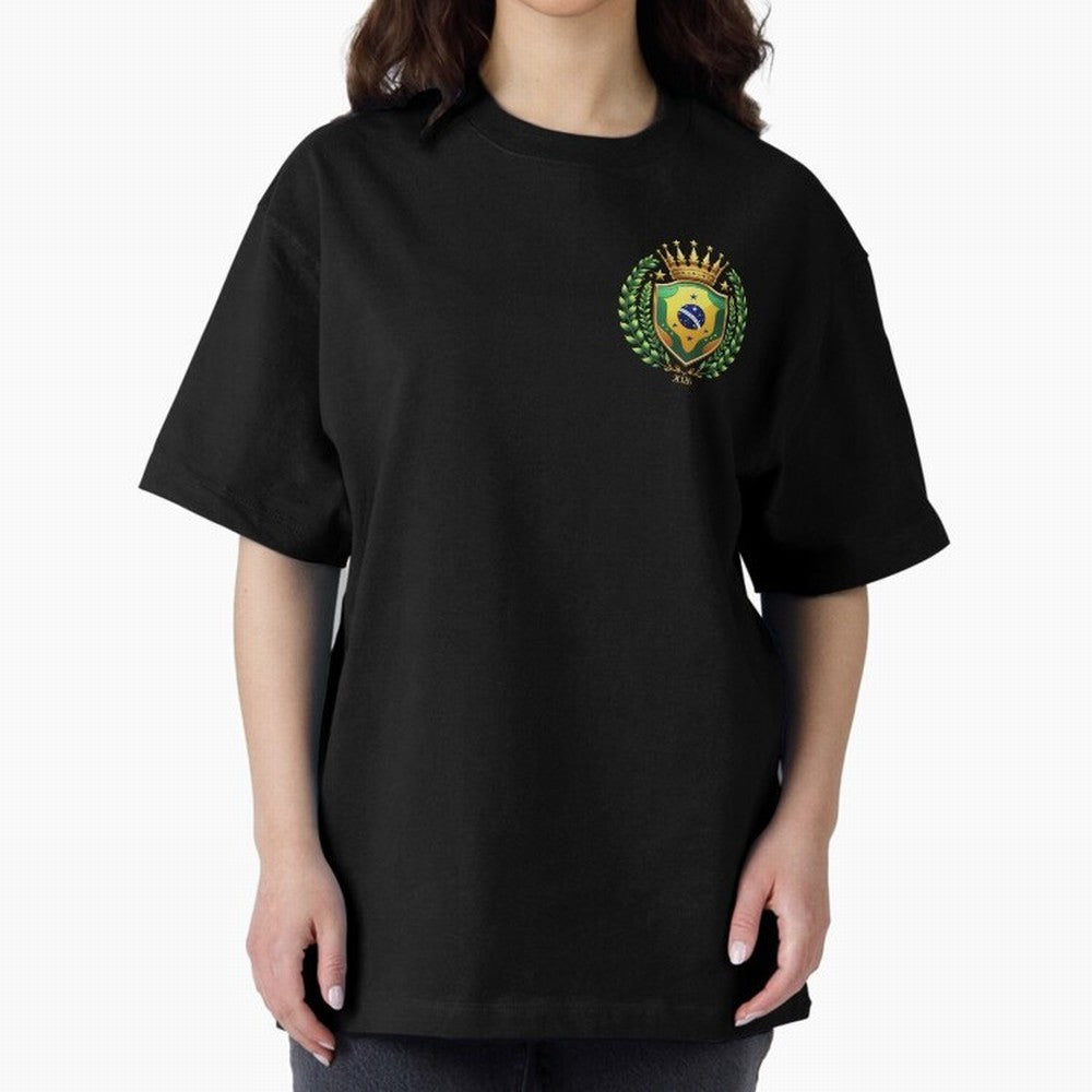 Brazil World Cup 2026 Oversized T-Shirt Feel the Roar of the FIFA World Cup 2026 Journey through CR7 and Messi Highlights, Argentina Pride, Retro Football Energy, Iconic Rivalries, Trophy Chase Drama and Stadium Atmosphere; Ideal for Fans Who