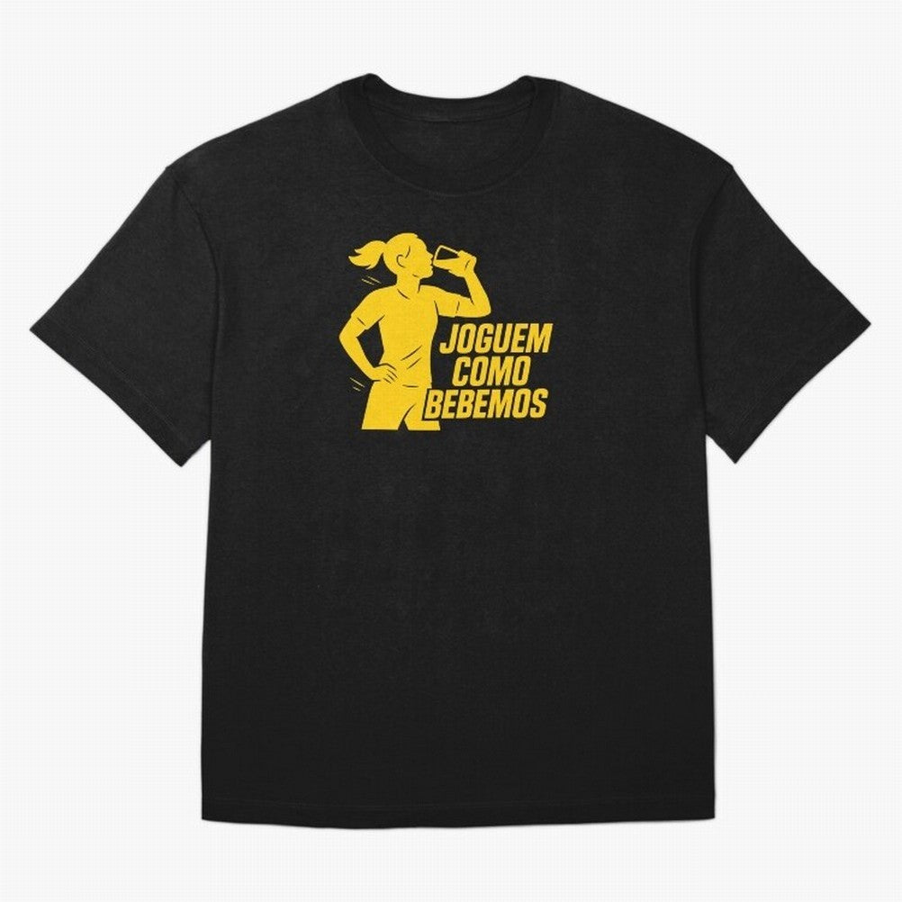 Joguem Como Bebemos Women World Cup 2026 Oversized T-Shirt Wear the Spirit of FIFA World Cup 2026 Spirit, Inspired by Netherlands, CR7, Goal Celebration Energy, Supporter Heritage, Football Icons and Worldwide Tournament Joy; Made for Collectors