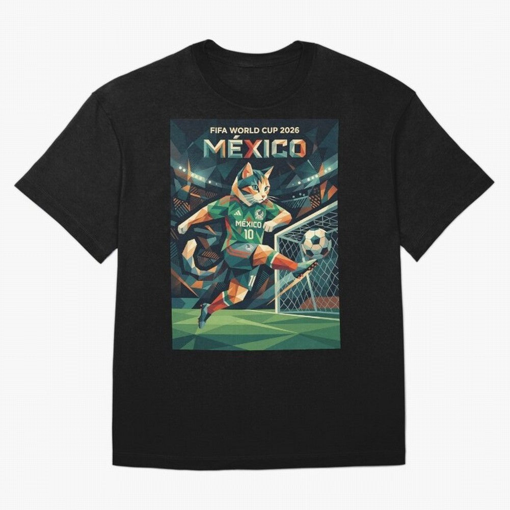 FIFA World Cup Mexico Oversized T-Shirt Show Your Love for FIFA World Cup 2026 Built around Mbappe and Neymar, France and Portugal Energy, Football History, Final Match Energy, Crowd Noise and Once in a Lifetime Moments; Perfect for Supporters Who
