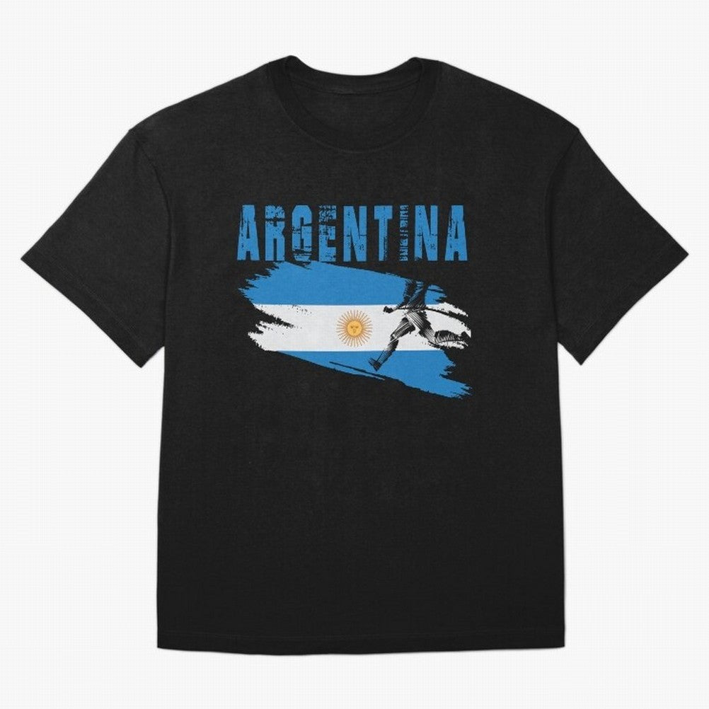 Argentina World Cup 2026 ¨C Pride in Motion Oversized T-Shirt Keep the Legacy of FIFA World Cup 2026 USA Canada Mexico for Fans of Cristiano Ronaldo, Haaland and CR7 and Brazil, Portugal and Argentina, Bringing Match Day Excitement, Supporter