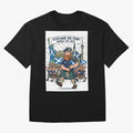 World Cup 2026 Tour Oversized T-Shirt Relive the Noise and Pride of Global Football Passion for FIFA World Cup 2026 Group Stage, Centered on Neymar, Haaland and Cristiano Ronaldo, Spain, Football Festival Excitement, Trophy Ambitions, Country