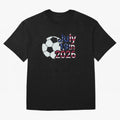 2026 USA Oversized T-Shirt Feel FIFA World Cup 2026 Group Stage for Fans of Cristiano Ronaldo, Haaland and CR7 and Spain, Bringing Soccer Culture, Superstar Moments, National Team Dreams and Competitive Fire; Ideal for Fans Who Follow Messi,