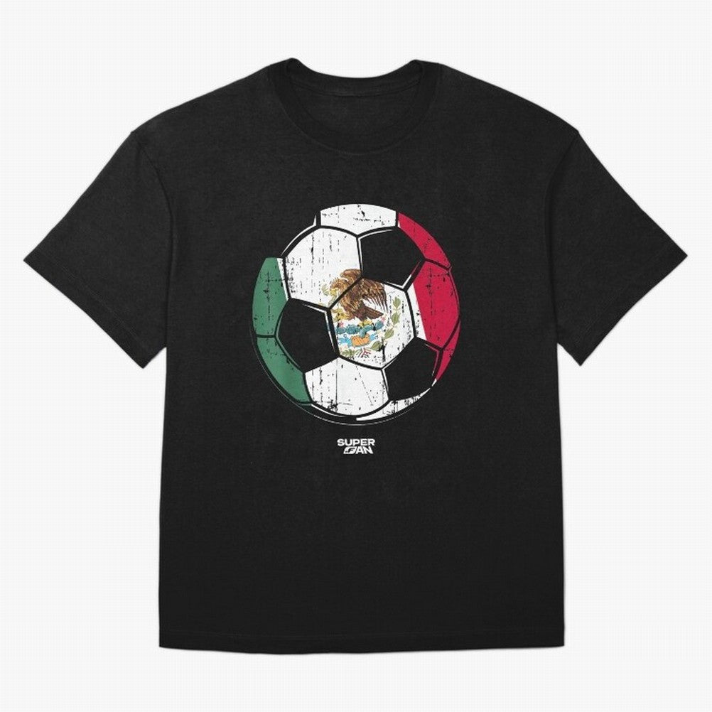 2026 Mexico Soccer Fan World Cup Oversized T-Shirt Embrace FIFA World Cup 2026 Featuring Messi, CR7 and Mbappe, England and Germany Energy, Championship Spirit, Famous Goals, Roaring Crowds and International Football Unity; Great for Supporters Who