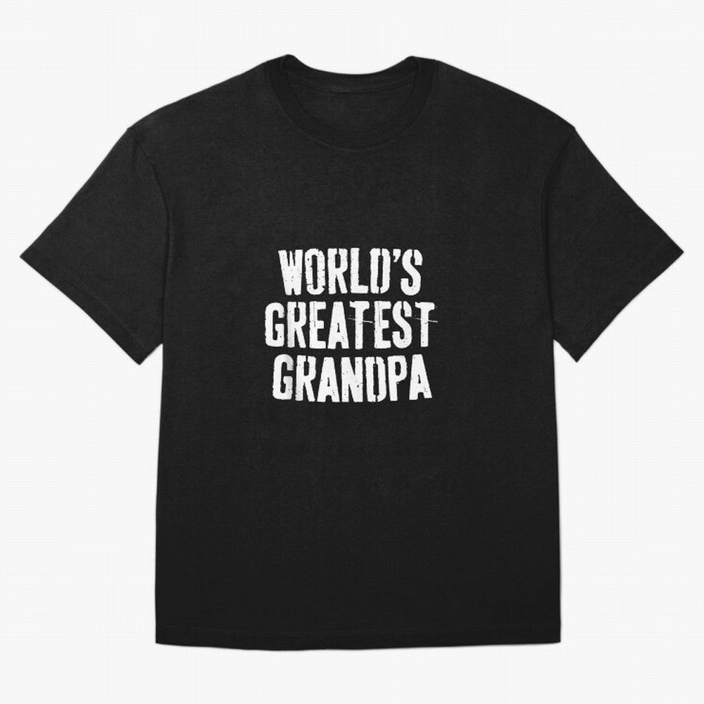 Mens World's Greatest Grandpa Shirt Papa Men Fathers Day Oversized T-Shirt Bring International Match Energy to Global Football Passion for FIFA World Cup 2026 Group Stage, Driven by Neymar, Haaland and Cristiano Ronaldo, Germany, Tournament Hype,