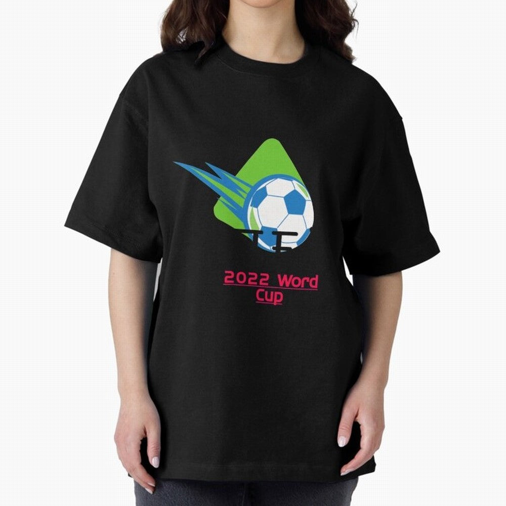 FIFA 2022 FOOTBALL WORLD CUP Upcoming World Cup design Oversized T-Shirt Enjoy the FIFA World Cup 2026 USA Canada Mexico Journey through CR7 Highlights, Argentina Pride, Worldwide Fan Energy, Dramatic Goals, Stadium Lights and Championship