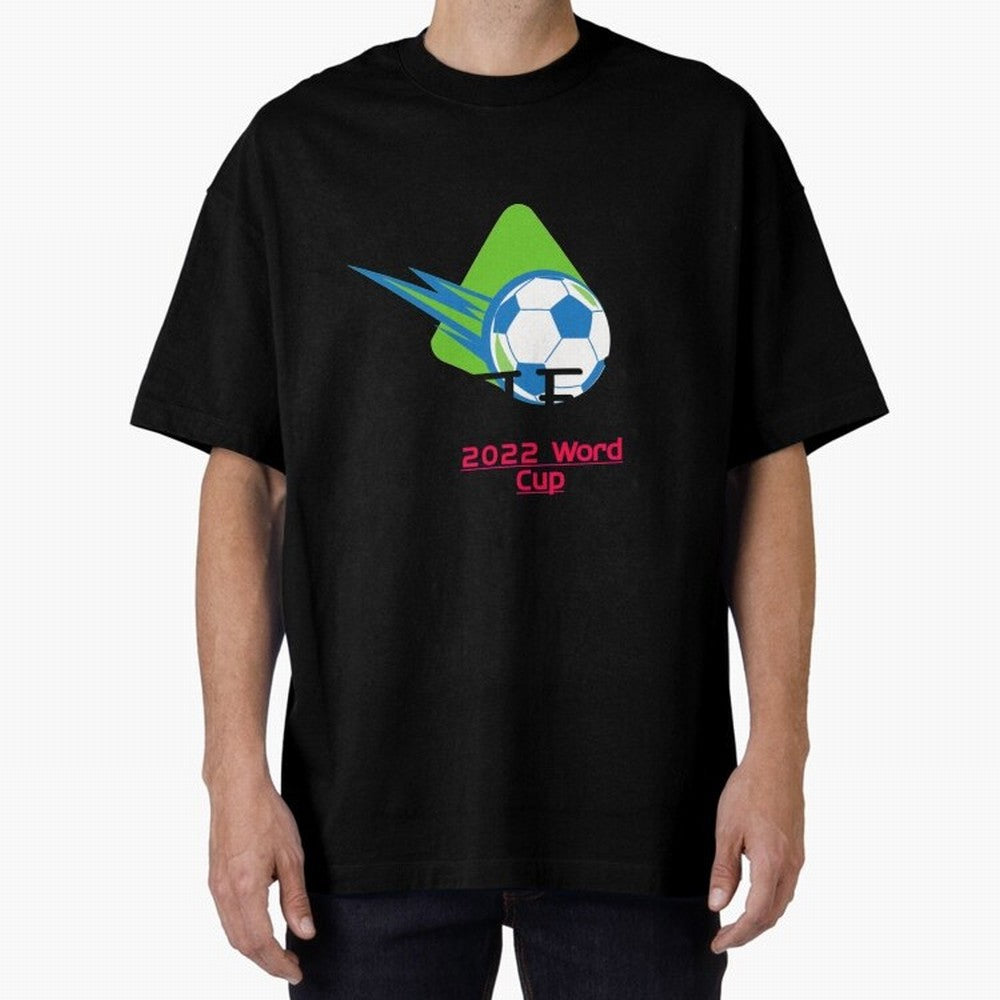 FIFA 2022 FOOTBALL WORLD CUP Upcoming World Cup design Oversized T-Shirt Enjoy the FIFA World Cup 2026 USA Canada Mexico Journey through CR7 Highlights, Argentina Pride, Worldwide Fan Energy, Dramatic Goals, Stadium Lights and Championship