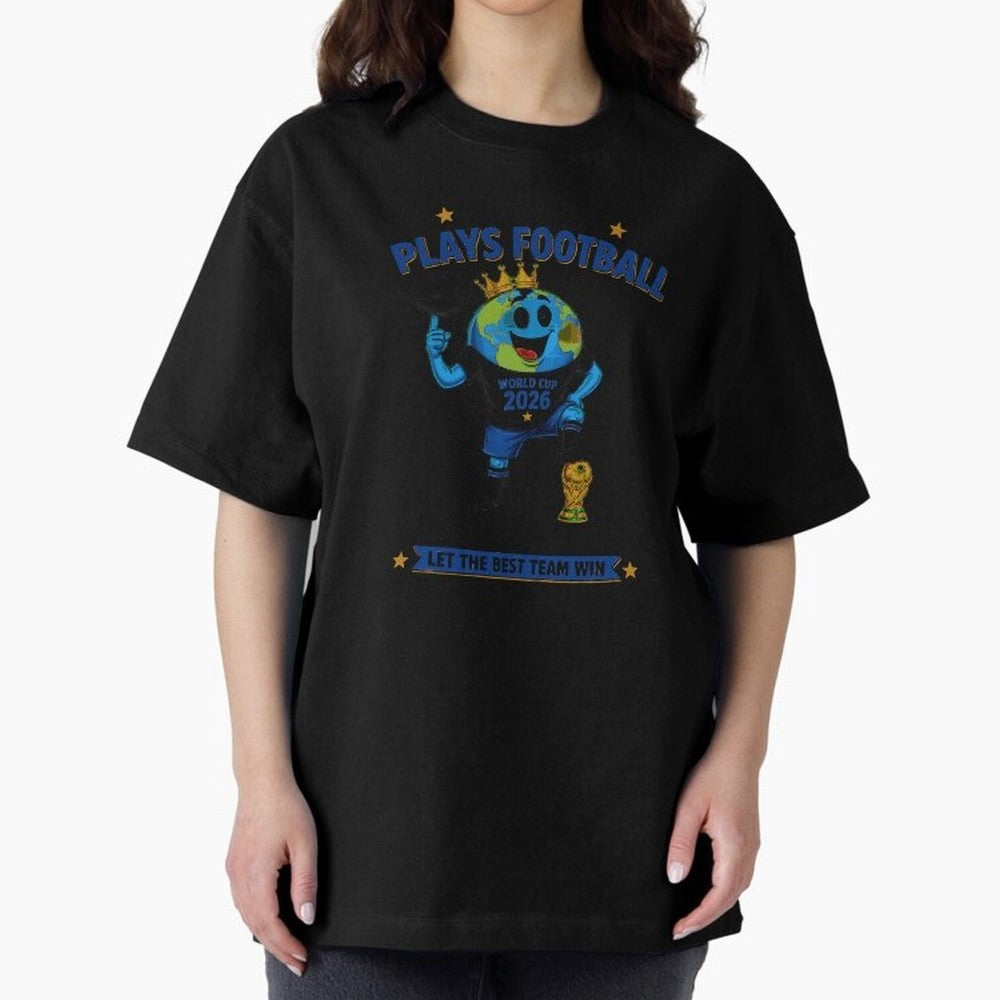 Soccer Oversized T-Shirt Join FIFA World Cup 2026 Group Stage Spirit, Driven by Portugal, Spain and Germany, Mbappe, Stadium Memories, Football Loyalty, International Chants and Championship Tradition; Made for Die Hard Supporters, Soccer Lovers,