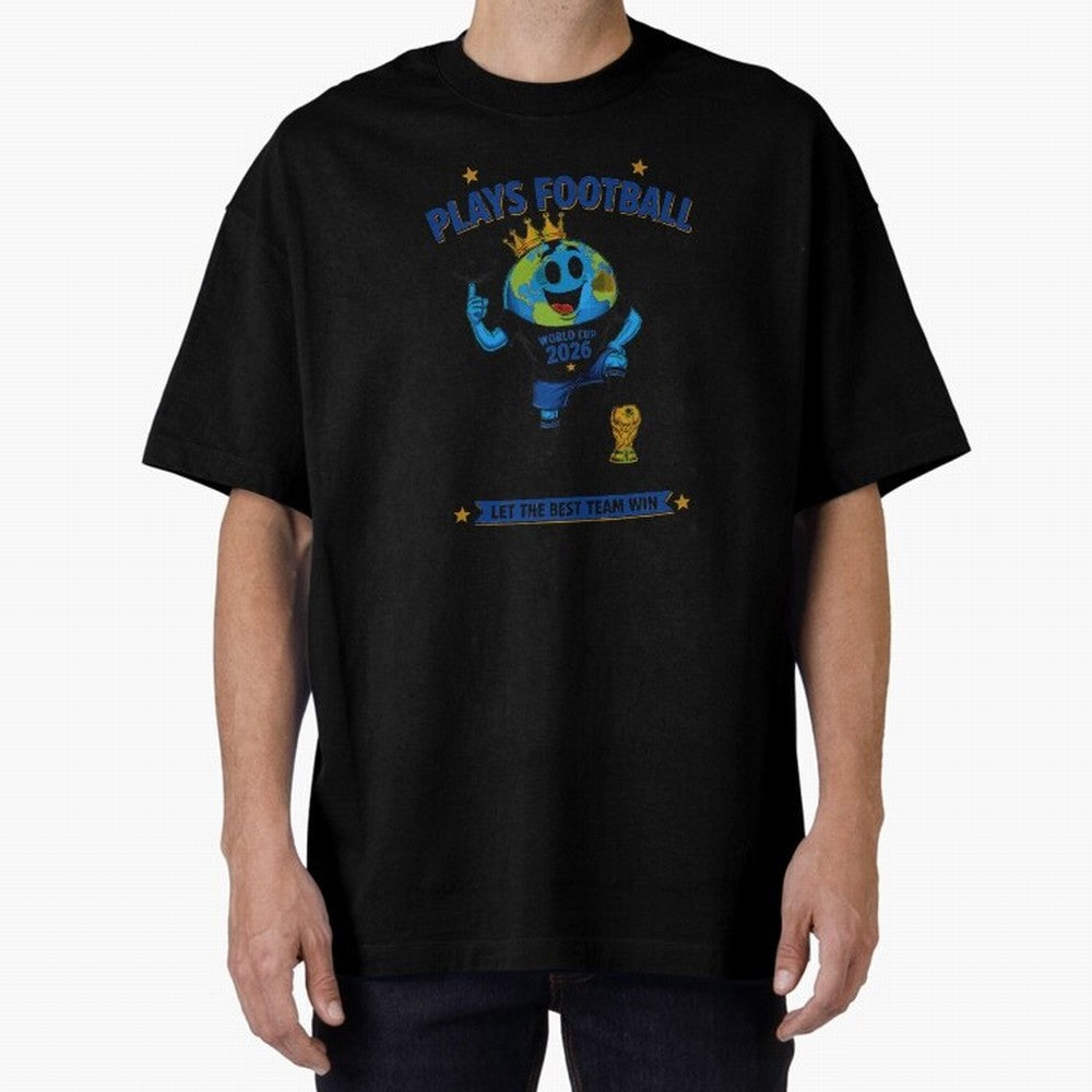 Soccer Oversized T-Shirt Join FIFA World Cup 2026 Group Stage Spirit, Driven by Portugal, Spain and Germany, Mbappe, Stadium Memories, Football Loyalty, International Chants and Championship Tradition; Made for Die Hard Supporters, Soccer Lovers,