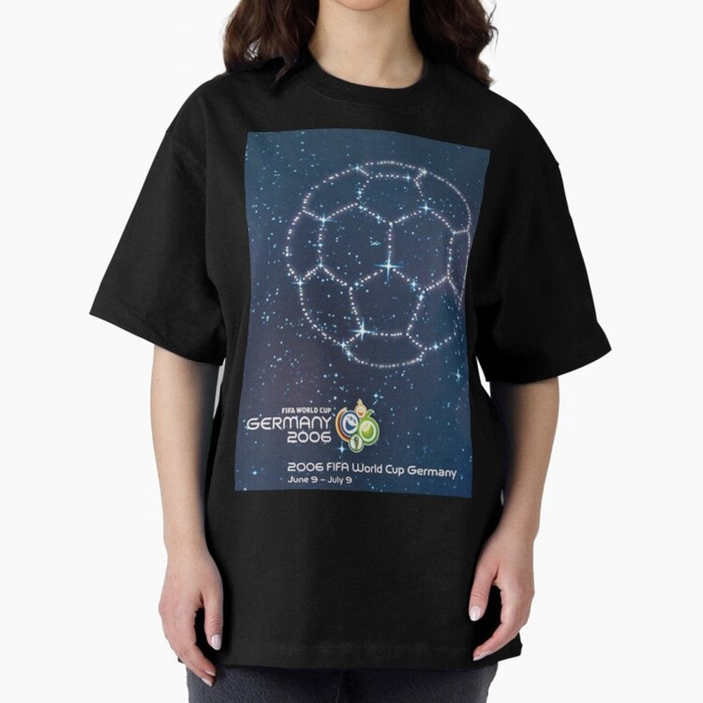 World Cup Germany 2006 v2. Oversized T-Shirt Fuel Your Fan Pride for Global Football Passion for FIFA World Cup 2026 USA Canada Mexico, Capturing Haaland and Mbappe, England, Vintage Soccer Flavor, Modern Football Stars, National Flags and Final