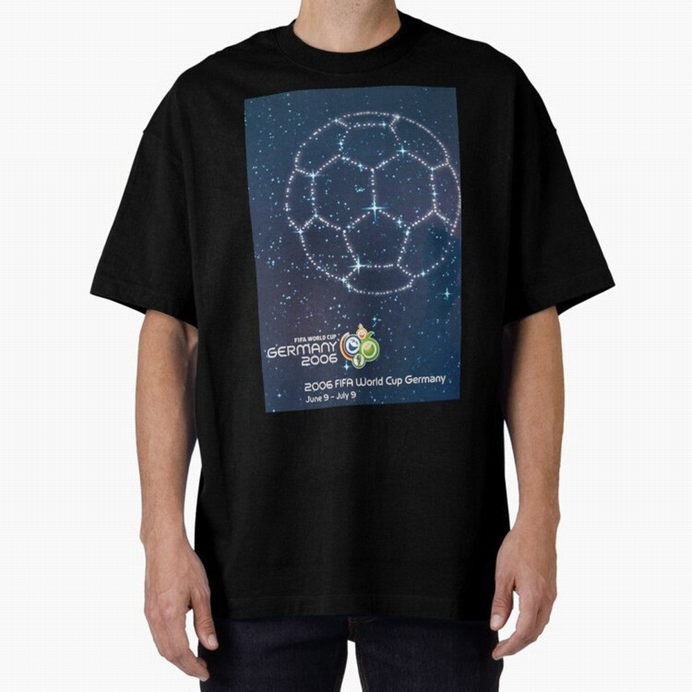 World Cup Germany 2006 v2. Oversized T-Shirt Fuel Your Fan Pride for Global Football Passion for FIFA World Cup 2026 USA Canada Mexico, Capturing Haaland and Mbappe, England, Vintage Soccer Flavor, Modern Football Stars, National Flags and Final