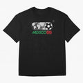 Mexico 86 Logo Tribute ¨C Retro Soccer World Cup Inspired Graphic | Vintage Mexican Football Art | Ruben Santiago Creative Oversized T-Shirt Feel the Roar of the FIFA World Cup 2026 Journey through Neymar, Haaland and Cristiano Ronaldo Highlights,