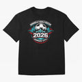 World Soccer Tournament Cup 2026 Kansas City Oversized T-Shirt Show Love for Legendary Goals in FIFA World Cup 2026 USA Canada Mexico Spirit, with Argentina, Messi, Stadium Chants, National Pride, Trophy Dreams and Unforgettable Football Memories;