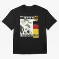 This is football! Fan Design Germany 2026 Oversized T-Shirt Show Up for the Glory of Match Day Hype around FIFA World Cup 2026 USA Canada Mexico, Messi, Neymar and Mbappe, Portugal, Spain and Germany, Sports Nostalgia, International Competition,