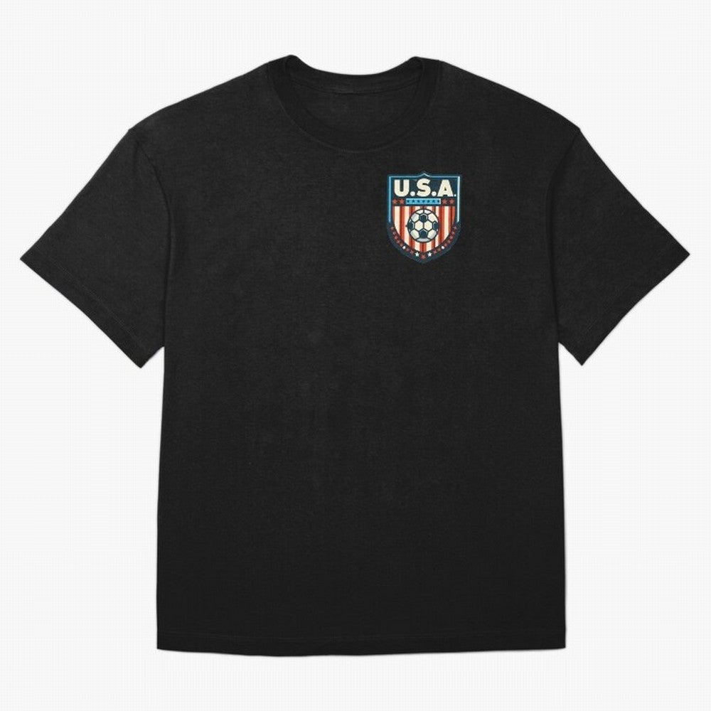 U.S.A Retro Style World Cup 2026 Oversized T-Shirt Live for the Drama of FIFA World Cup 2026 Spirit, Filled with France and Portugal, Messi, Neymar and Mbappe, Soccer Culture, Superstar Moments, National Team Dreams and Competitive Fire; Ideal for